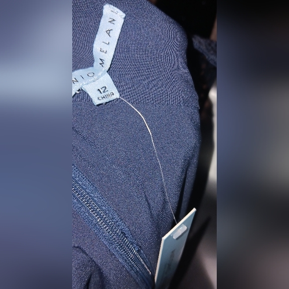 Navy Blue Dress - Picture 3 of 4